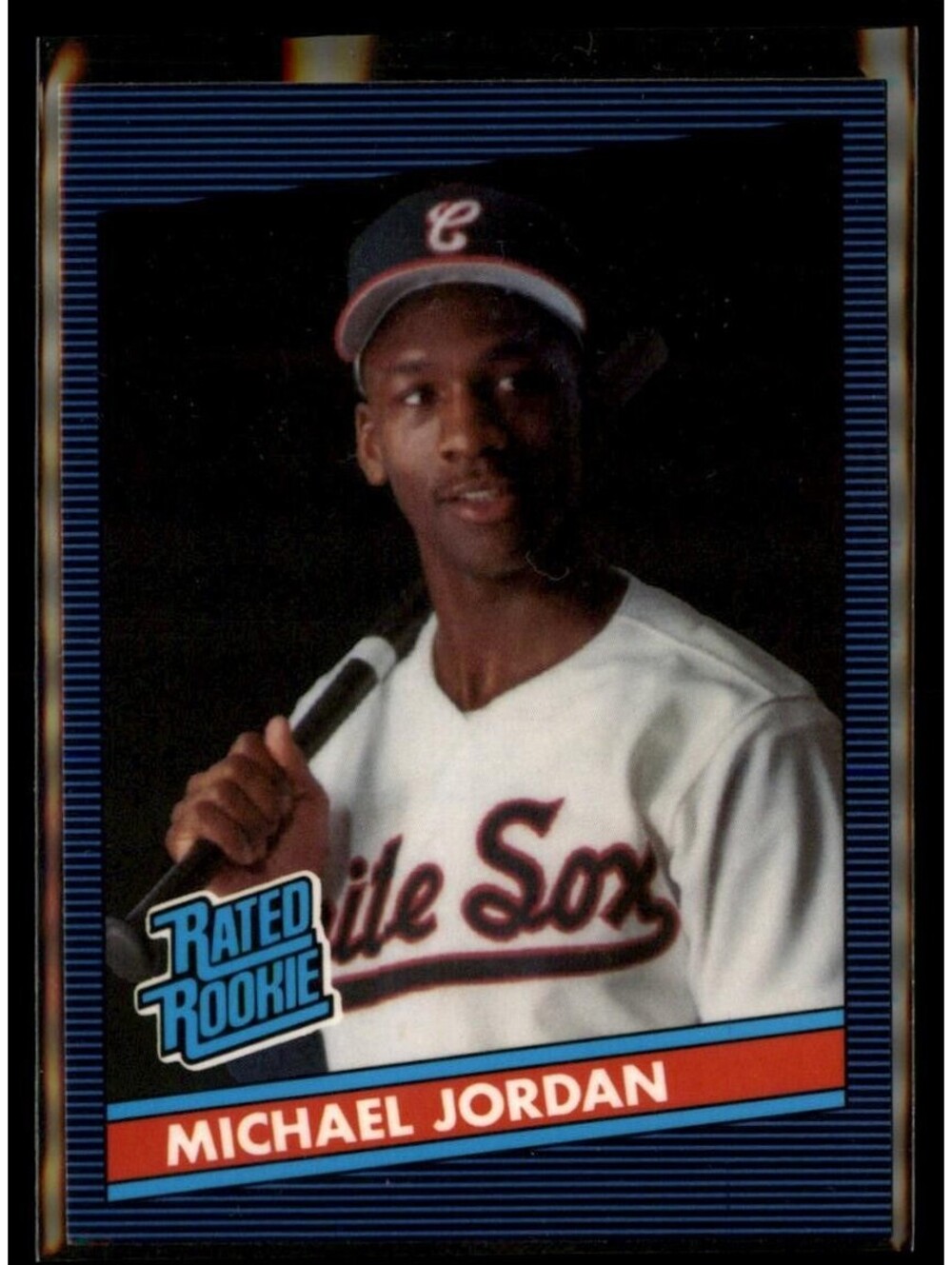 Michael Jordan 1990 Fun City Cards Rated Rookie White Sox Baseball Card MLB QTY